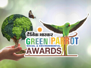 Green Parrot Awards dainik bhaskar
